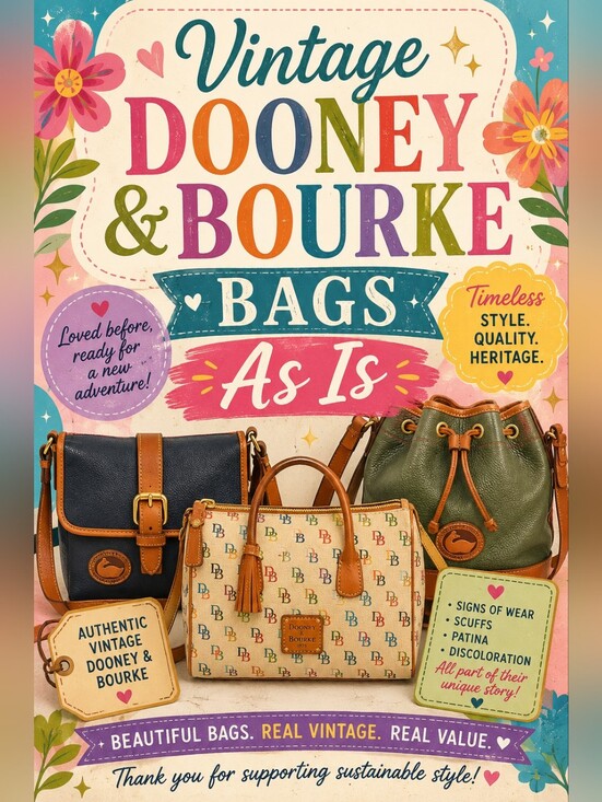 Dooney & Bourke Handbags - Vintage Dooney & Bourke Bag-As Is